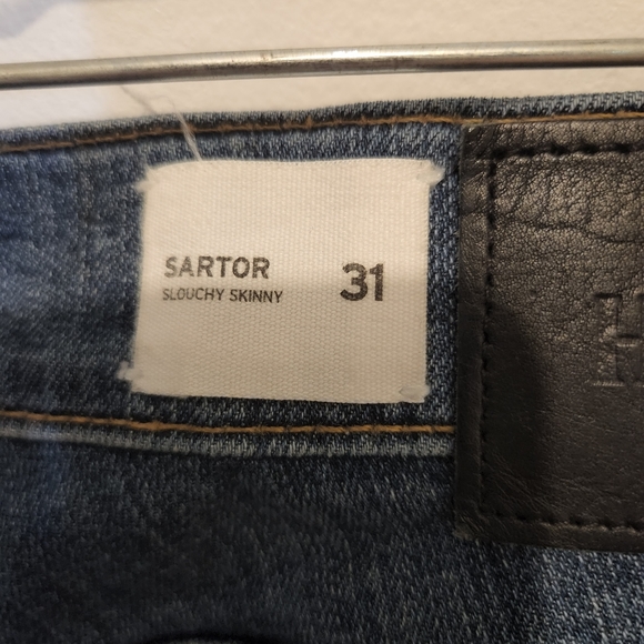Hudson Sartor Slouchy Skinny Jeans 31 - Picture 7 of 8